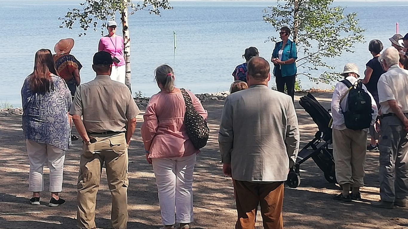 Opastettu kävelykierros - IITTI -Mankalan koskista voimalaitokseksi