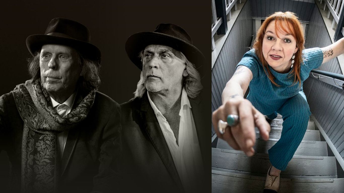 SF-Blues vierainaan Marjo Leinonen ja Tomi Leino