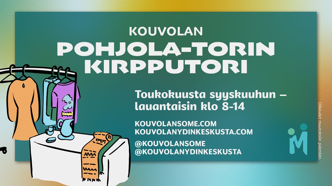 Kouvolan Pohjola-torin Kirpputorit 2025