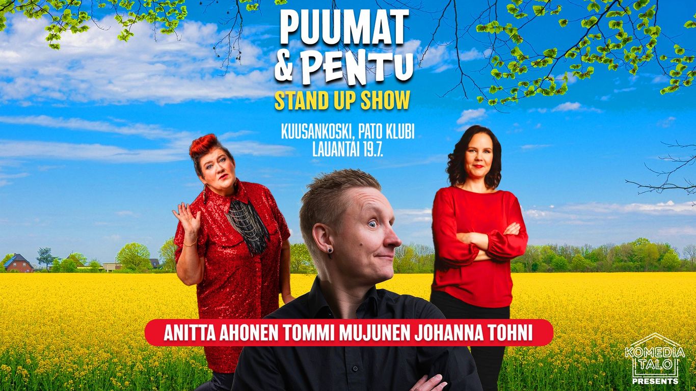 Puumat & Pentu- stand up show
