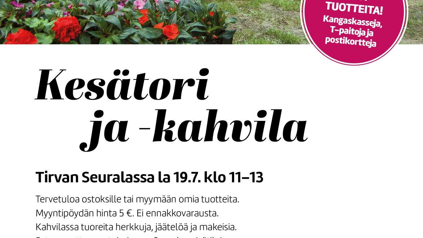 Tirvan kesätori ja -kahvila