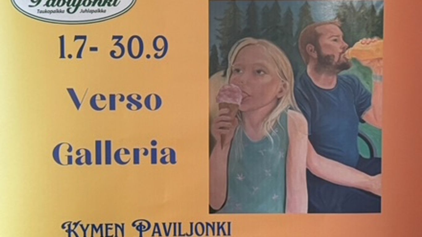 Ihmiset nauttimassa kesästä
