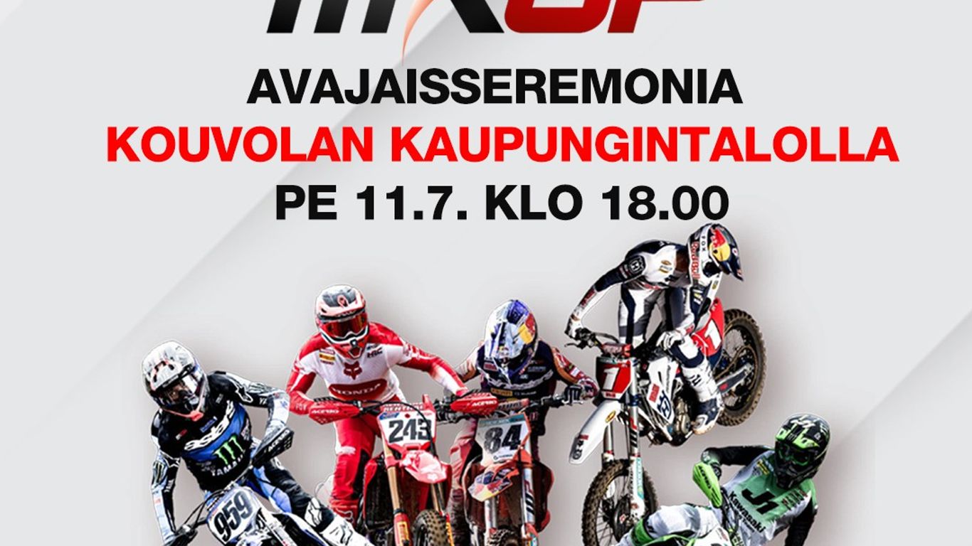 Motocrosspyöriä