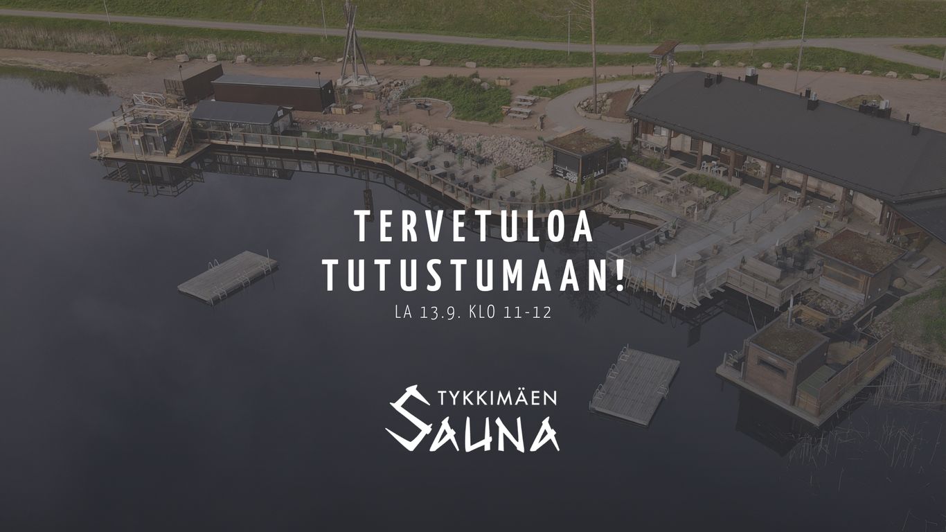 Ilmakuva Tykkimäen Saunasta