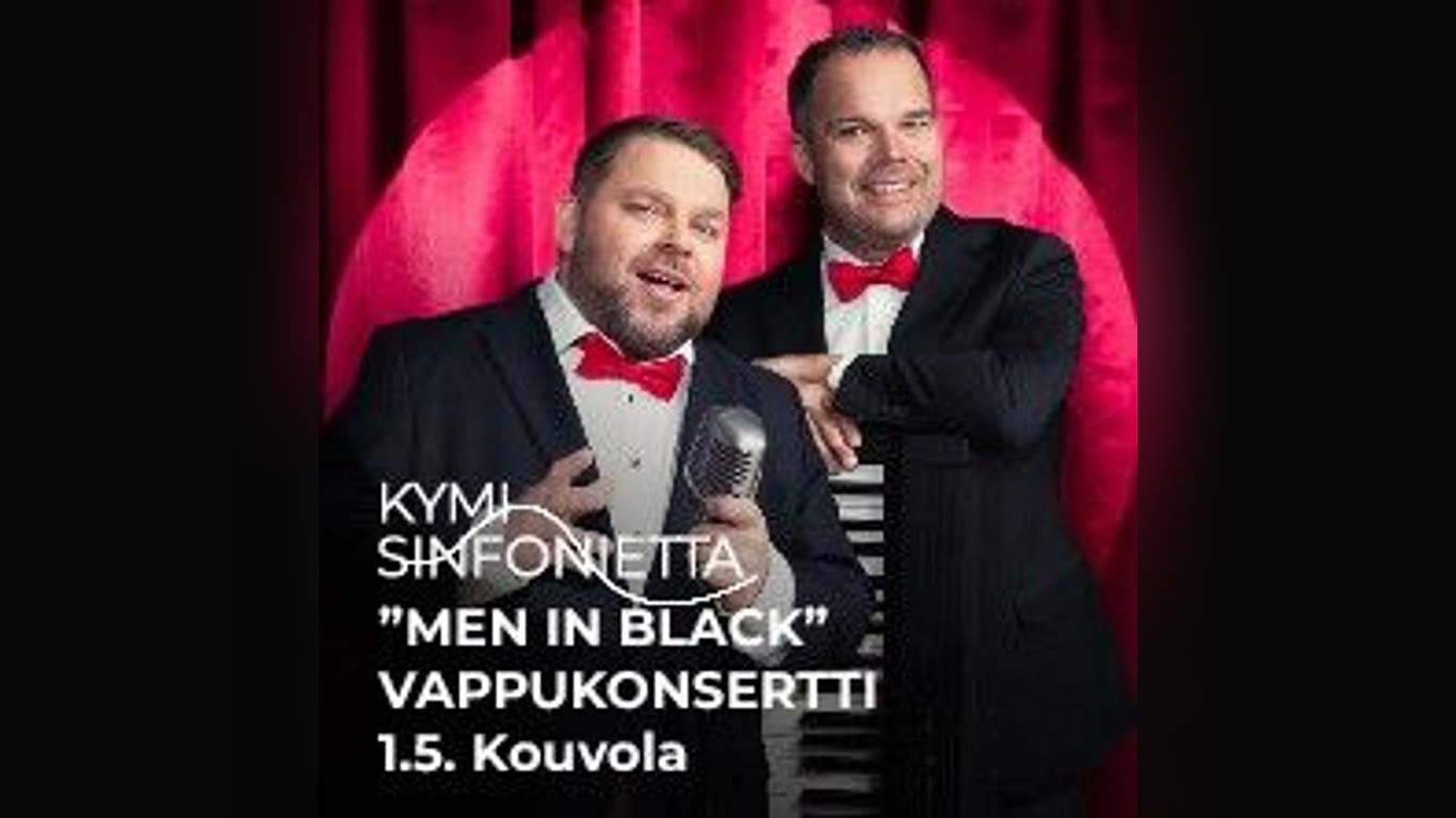 Kymi Sinfonietta: VAPPUKONSERTTI "MEN IN BLACK"