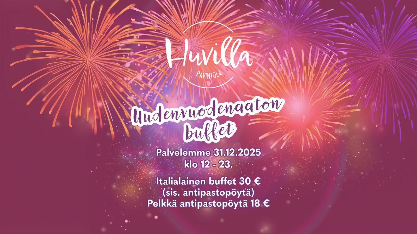 Huvillan vuodenvaihde