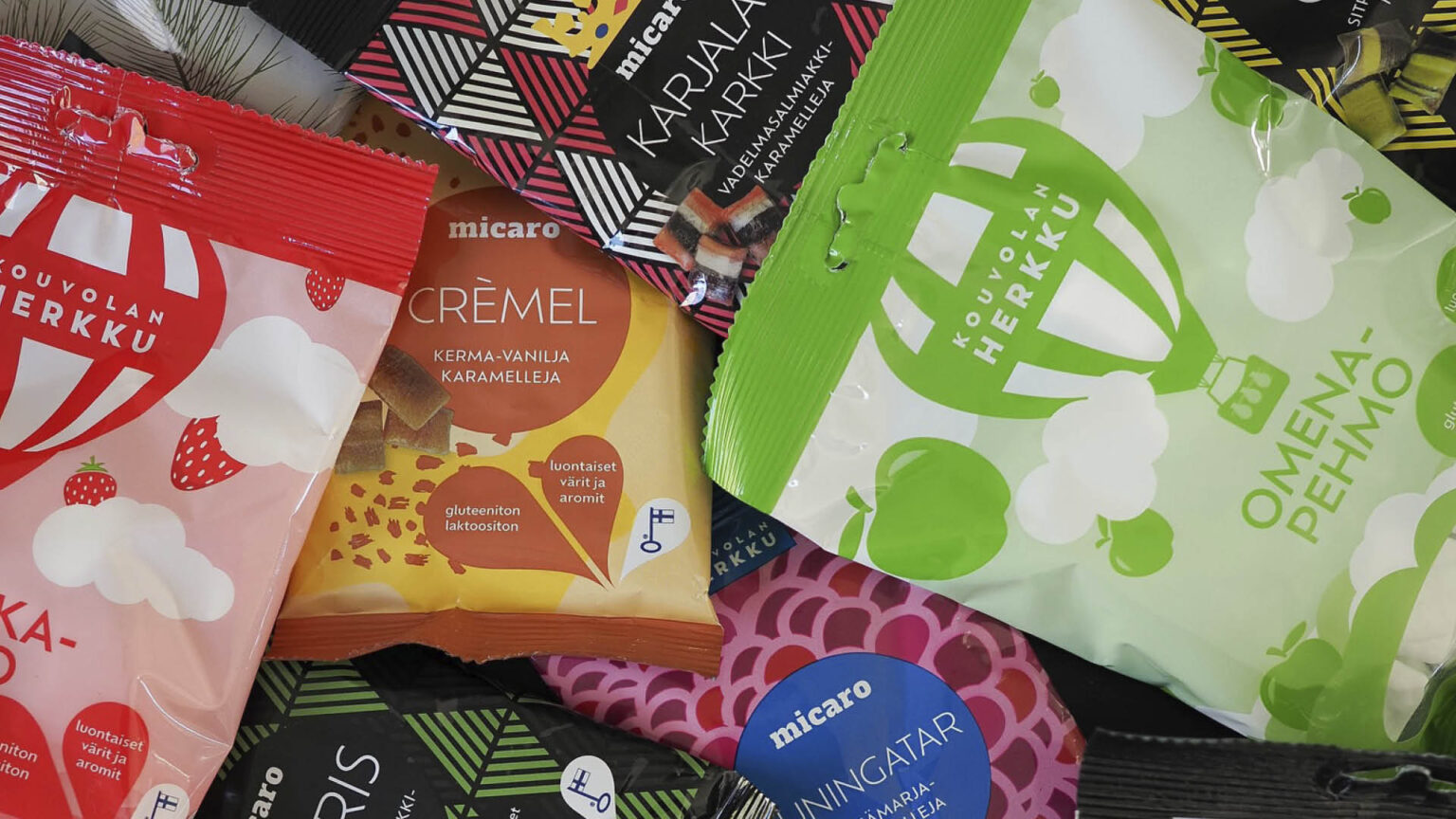 Kouvolan Herkun tuotteita