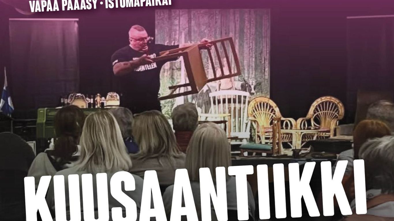 KuusaAntiikki huutokauppa Pato Klubilla