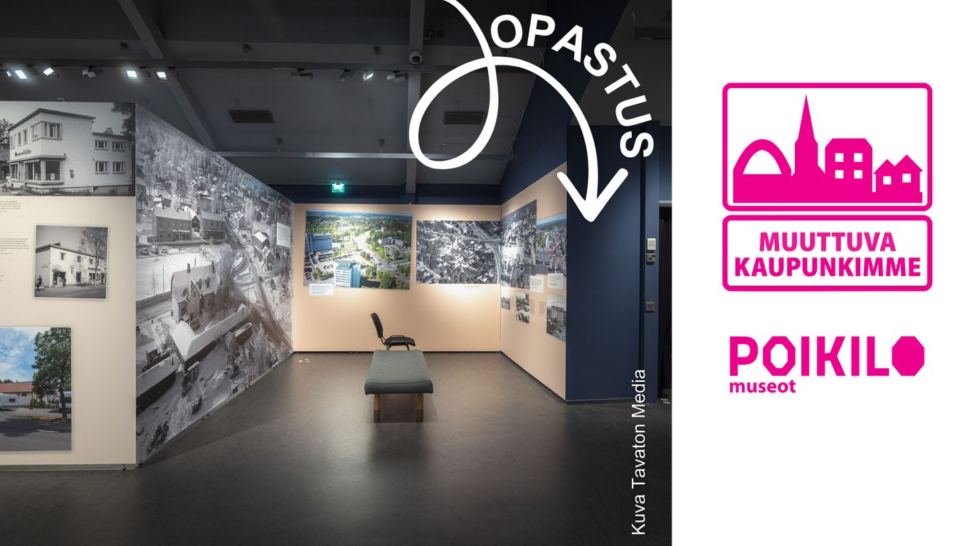 Kuvassa kaupunginmuseo Poikilon Muuttuva kaupunkim