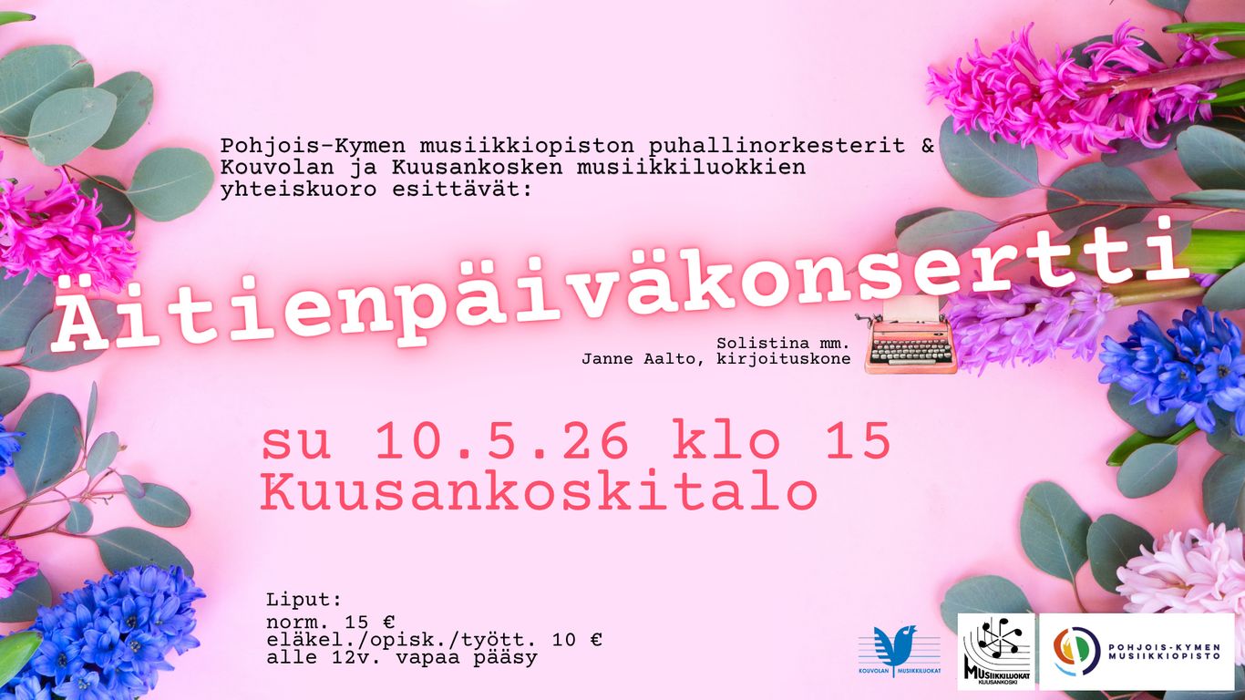 Kuvituskuva musiikkiopiston ja musiikkiluokkien yh