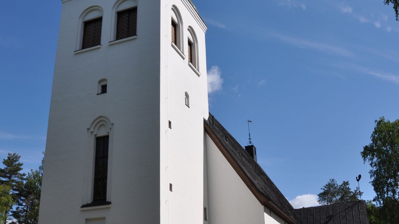 Kivikirkon tornista osa