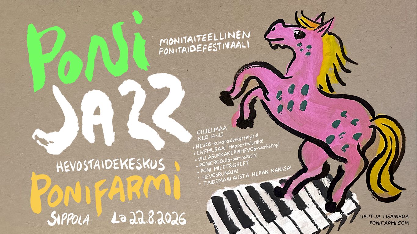 Poni hyppii koskettimilla